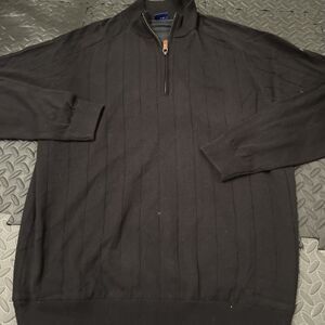 Footjoy 1/4 Zip Sz L Black Golf Performance Pullover Sweater callaway bad birdie